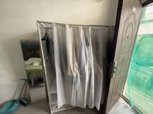 Wardrobe Closet Wardrobe Shelf Rack Renter-friendly Budget from Yomiego