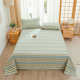 Shandong Binzhou thickened old coarse cloth sheet cool mat pure cotton 100 cotton single piece three piece set cotton linen linen old style