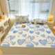 Latex Cool Mat Three-Piece Set of Summer Ice Silk Soft Foot Foldable Air Conditioning Seat Single Door Bedding Sheet Washable Cooling Mat