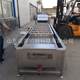Strawberry cleaning and quick-freezing equipment, chain foam type gas washing machine, stainless steel fruit cleaning machine, ND device factory