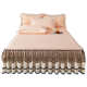 Removable bed skirt latex cool mat ice silk mat three-piece mat summer cool mat sheet bed cover summer air conditioning mat