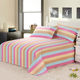 Old coarse cloth sheets single piece pure cotton striped cotton old-fashioned bed sheets Special price handmade old coarse cloth three-piece set free shipping