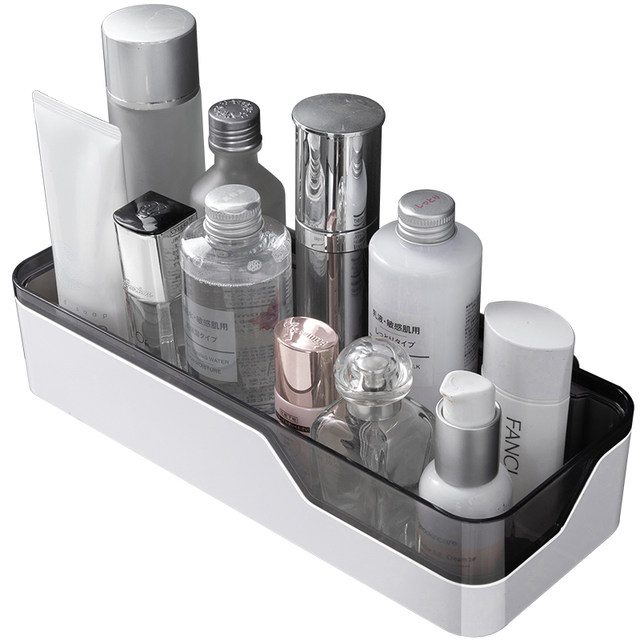 Bathroom storage rack without punching triangle corner bathroom wall-mounted storage toilet sink storage rack