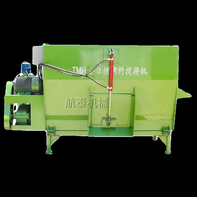 Tmr cattle, sheep, forage mixer, wet and dry farm full-time feed kneading, silk crushing and mixing machine
