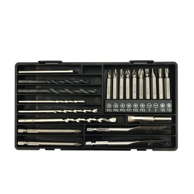 Multifunctional drill box set high-speed steel twist drill combination set tool hardware tool set power tool