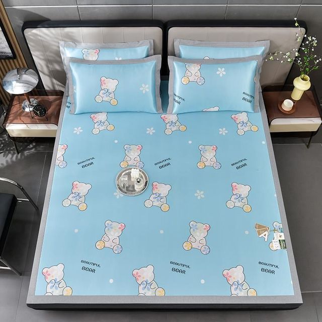 Ice silk mat bamboo c mat 2025 new soft mat student dormitory single summer sheets Class A mother and baby machine washable