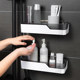 Bathroom storage rack without punching triangle corner bathroom wall-mounted storage toilet sink storage rack