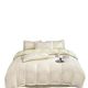 Simple cotton four hg set solid color bed sheet quilt cover three-piece set skin-friendly nude bed cover for bed