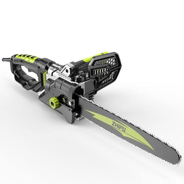 Quick charge electric saw woodworking special chain saw logging saw household small handheld electric chain saw cutting saw handheld