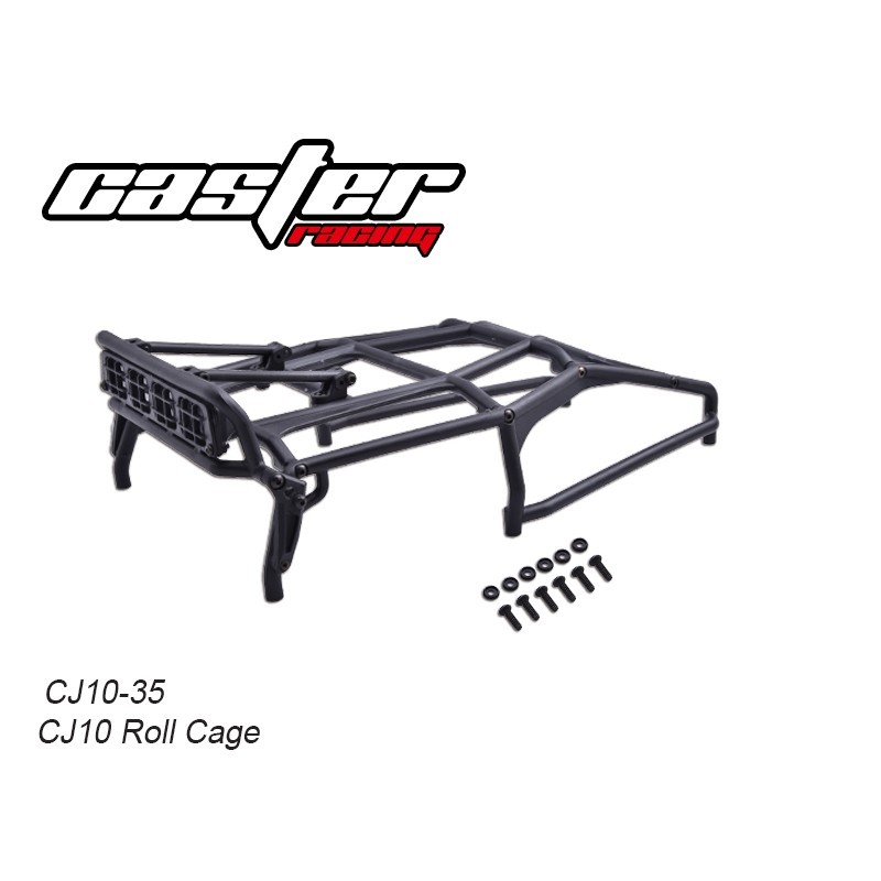 CASTER CASTER 1 10 CRAWLER ROLL CAGE CJ10-35