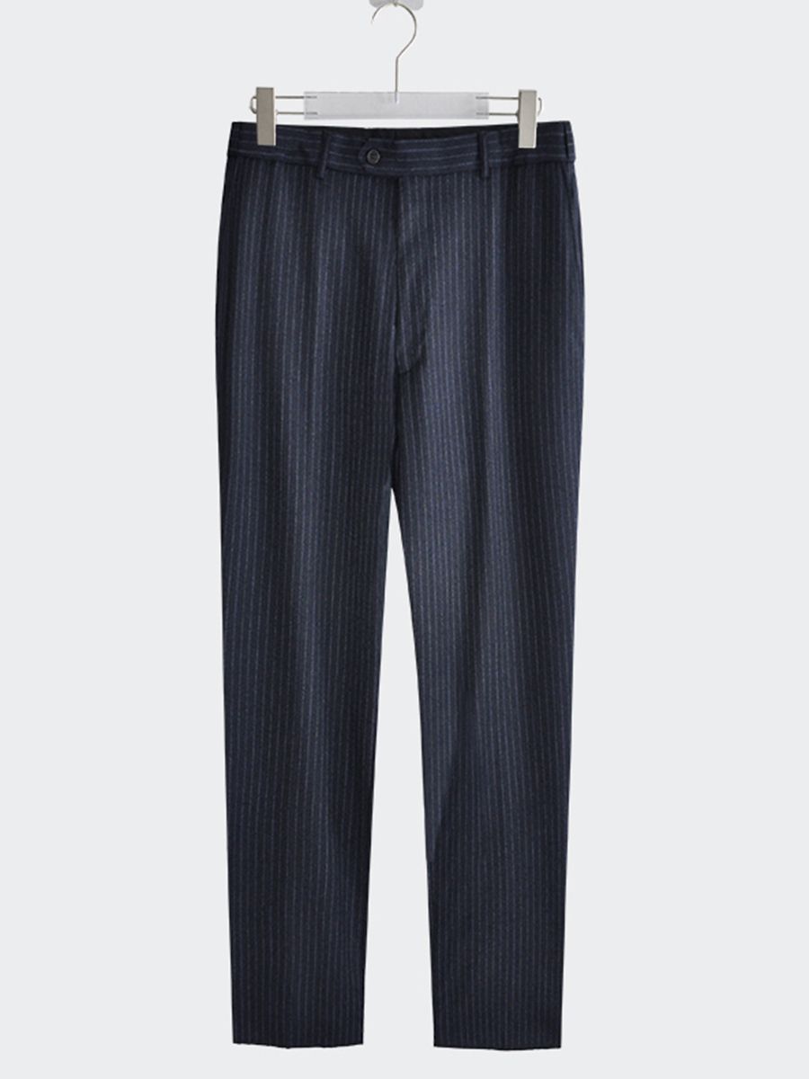 100 WOOL PLUS SIZE SUIT SUIT FAT SUIT VERTICAL STRIP LOOSE SUIT WORKWEAR MENS SPRING AND AUTUMN SUIT A0003