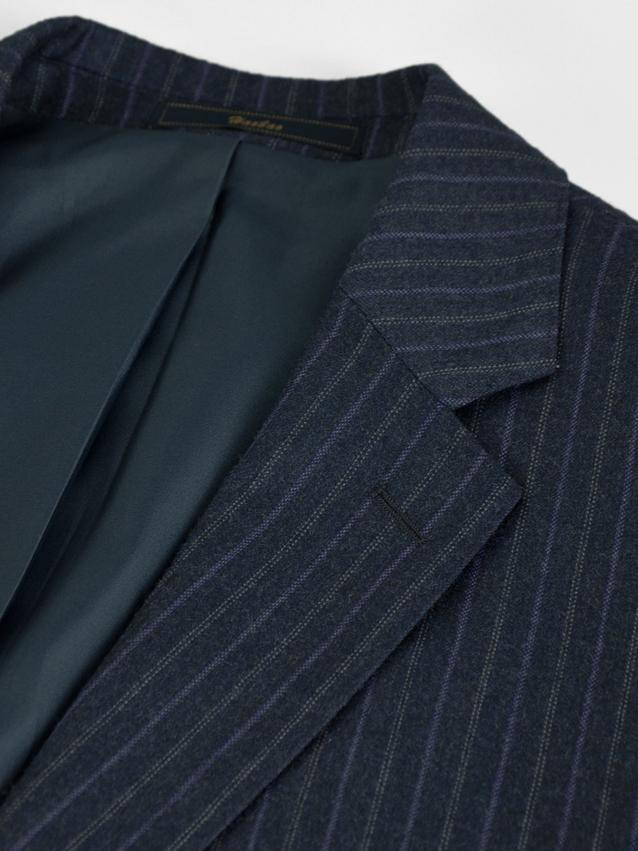 96 WOOL PLUS SIZE SUIT FAT MAN SUIT VERTICAL STRIPE PROFESSIONAL WEAR MALE FAT SPRING MODEL A0004