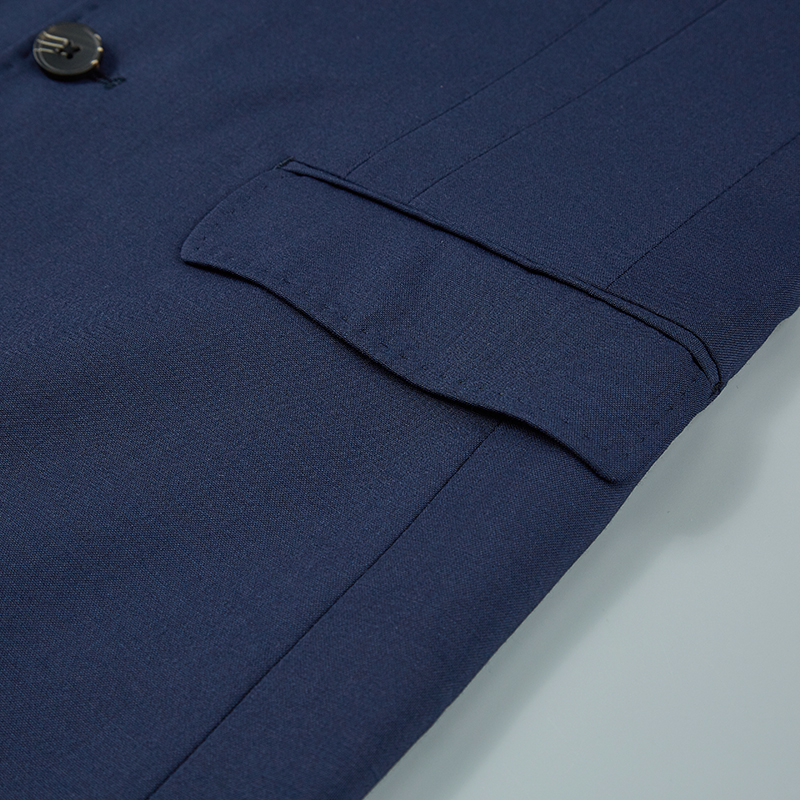 135 155 POUNDS INTO LUOJIA WOOL STRETCH SLIM SUIT SUIT MENS JACKET PROFESSIONAL WORK UNIFORM 1123