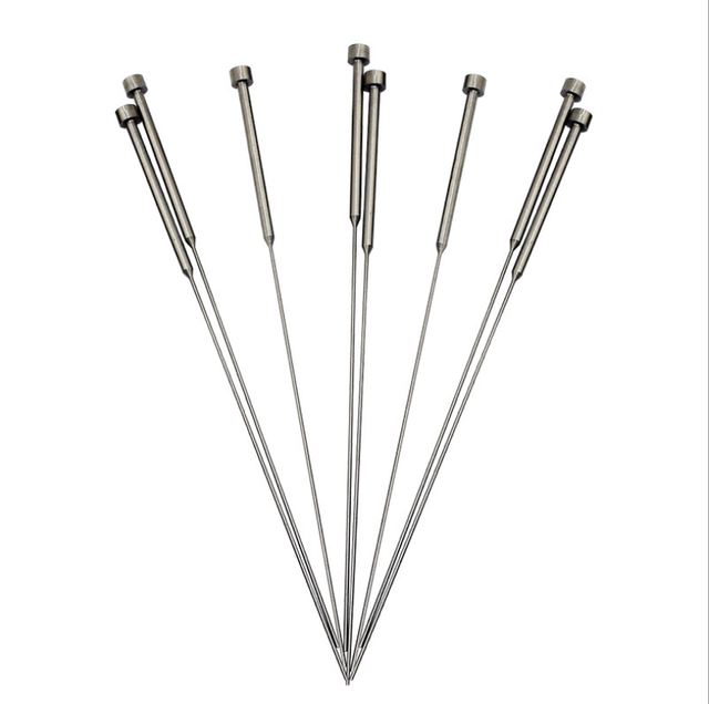 Step support needle spot mold with dome support pin 65mn support pin double section thimble three section thimble double section thimble double section custom