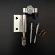 Roller pulley small folding door trackless hardware accessories glass sliding door bathroom kitchen sliding door door matching