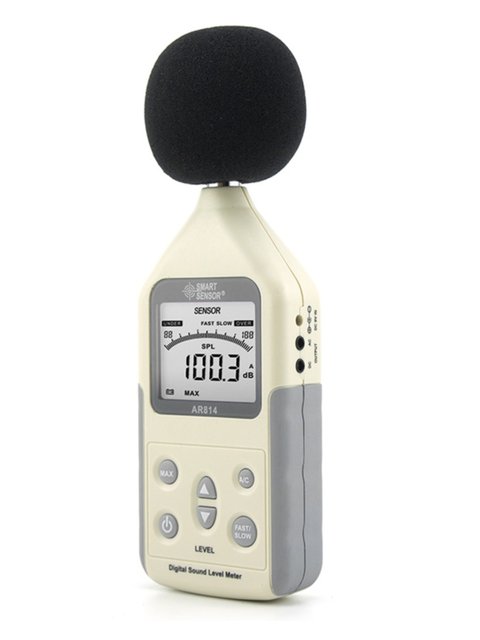 Xima AR814 Noise Decibel Sound Volume Sound Level Meter Testing Instrument Handheld Portable