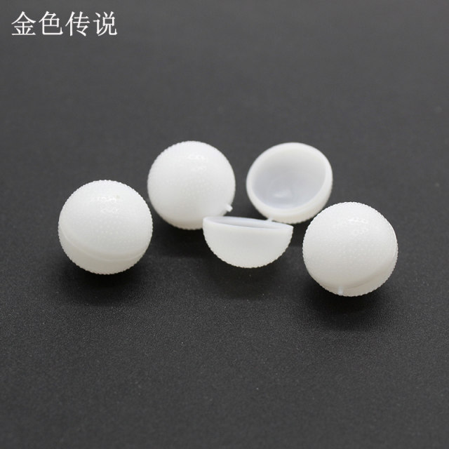 Plastic ball shell 20mm round ball shell wax shell honey ball shell mini mini spare parts portable storage tool