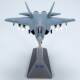 Retirement souvenirs, model alloy simulation fighter j35 carrier-based aircraft ornaments for the same J-35 fighter jet in the air show