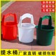 Water-carrying bucket with portable thickened plastic bucket for household use water-carrying antique living bucket urine bucket manure bucket water cauliflower storage dry food
