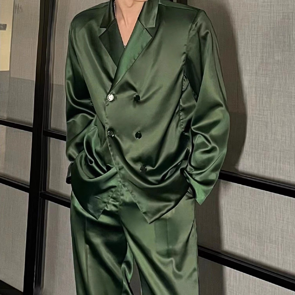 2023 SPRING AND SUMMER NEW HIGH-QUALITY YUPPIE NICHE HIGH-END FASHION AND VERSATILE TEMPERAMENT SUIT MENS KOREAN VERSION