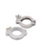 304 stainless steel vacuum clamp fluorine rubber bracket joint kf40 quick connection 25 quick installation 16 chuck pipe fitting welding 50