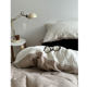 Retro Songbei Youji/Japanese lichen retro soft wrinkled yarn cotton sheet four-piece set bed cover three-piece set set set set set set set set set set set