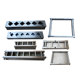 All-steel test mold removable mold test mold 10*20*30*40 cubic cement rapid steel 50*70 triple connection