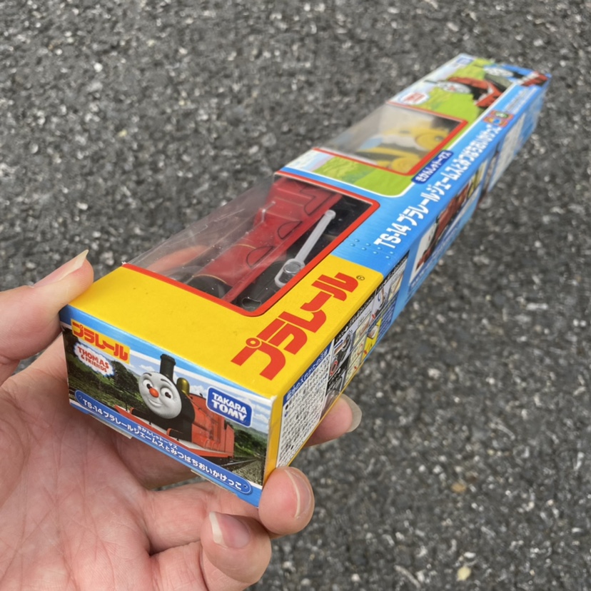TOMY THOMAS & FRIENDS TS14 ELECTRIC THOMAS RAIL TRAIN BEE CARRIAGE REDNOSE JAMES