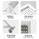 Round hole framed hole plate multi-hole shelf floor shelf movable push and pull hardware tool collection