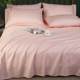 Of9d foreign trade smooth Laiser ice silk tensile bed sheet cool Austrian three-piece set single double summer skin-friendly nude