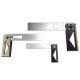 Bridge city right angle ruler precision gauge measuring tool, carpentry hand tool, Haiwei Factory stainless steel TS