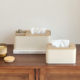 Multifunctional storage tissue box living room coffee table household storage box dining table decoration paper box