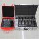 Outdoor exploration plastic tool box instrument equipment receiving device suitcase black aluminum alloy storage box