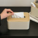 Multifunctional storage tissue box living room coffee table household storage box dining table decoration paper box