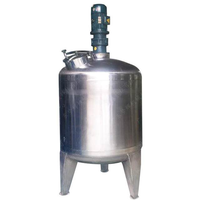 Production of single-layer high-speed liquid mixing tank chemical liquid vertical mixing tank heatable high-speed mixer