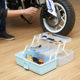 Toolbox Multifunctional folding household hardware parts screws transparent plastic debris storage box needle and thread finishing box