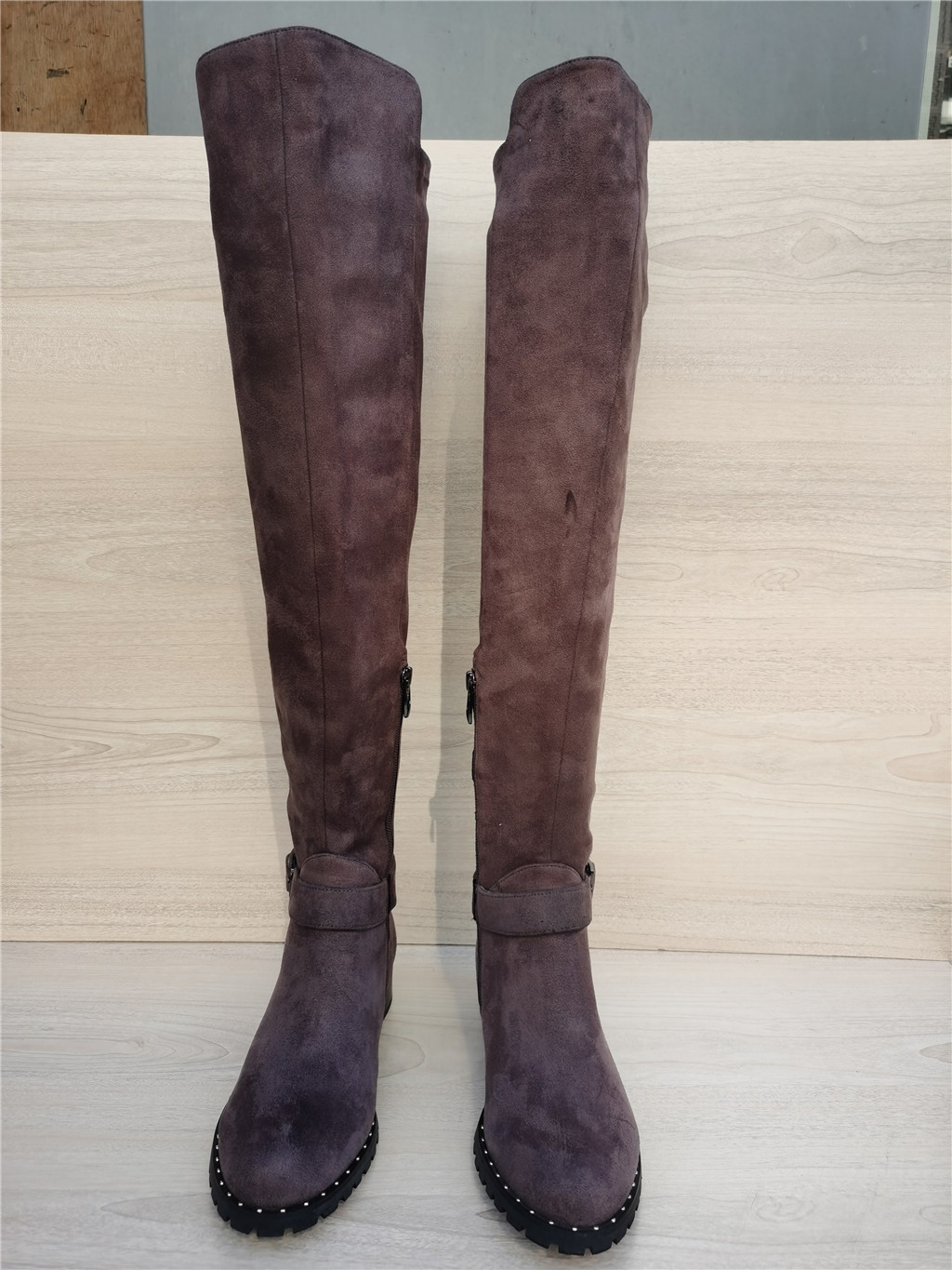 SAMPLE BRAND WITHDRAWAL CABINET BOOTS WOMENS 2022 FALL OVER-THE-KNEE BOOTS SLIM BLOCK HEEL STRETCH BOOTS BOOTS WINTER BOOTS