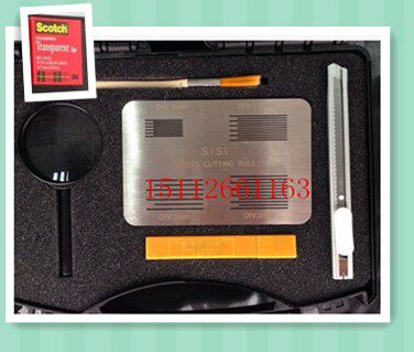 Grating SISI Grating/Adhesion Tester/Paint Film Grating Device Guide Cutting Gauge 1/1.5/2/3mm