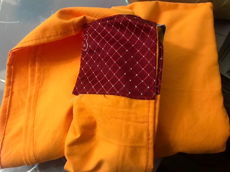 SINGLE-SIDED POLYESTER COTTON BAG WARP CLOTH MANZA CLOTH REPAIR CLOTH MANZABU TANTRIC CLOTH CUSHION TIBETAN BAG WARP CLOTH 1 METER TABLECLOTH