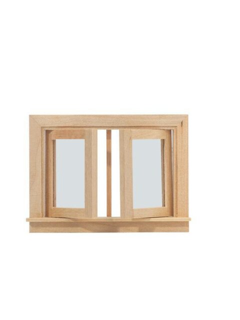 Mini doors and windows dollhouse dollhouse mini furniture model bjd decoration material DIY log pigment embryo