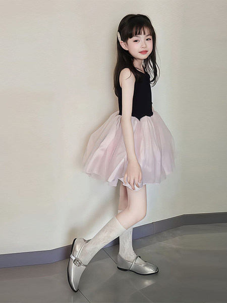 现货童装女童连衣裙2026夏装新款洋气超好看小女孩独特漂亮公主裙 — 5