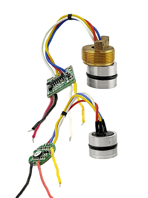 Calibrated diffusion silicon pressure sensor 4-20mA pressure transmitter core TTL low power consumption RS485 I2C