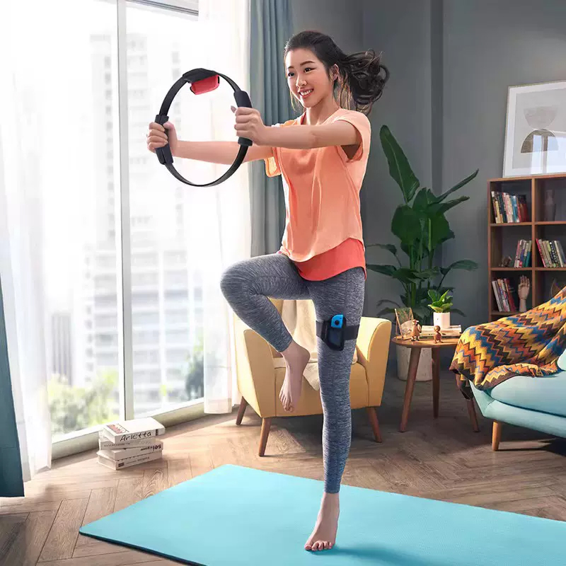 SPOT NINTENDO SWITCH NS 게임 피트니스 링 어드벤처 게임 싱글 카세트 싱글 피트니스 링 게임