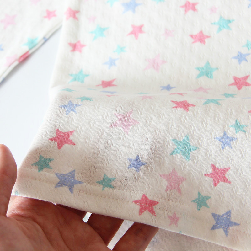 RECOMMENDED OLD CUSTOMERS REPURCHASE MONEY GIRLS BOYS SPRING AND AUTUMN DOUBLE JACQUARD BREATHABLE AUTUMN CLOTHES LOUNGEWEAR PAJAMA SETS