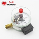 红旗牌仪表 YXCH-100 电接点压力表DC24V 感应开关0.25A