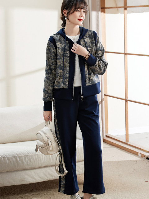 Xihui young mother spring dress fashionable casual suit middle-aged and ...