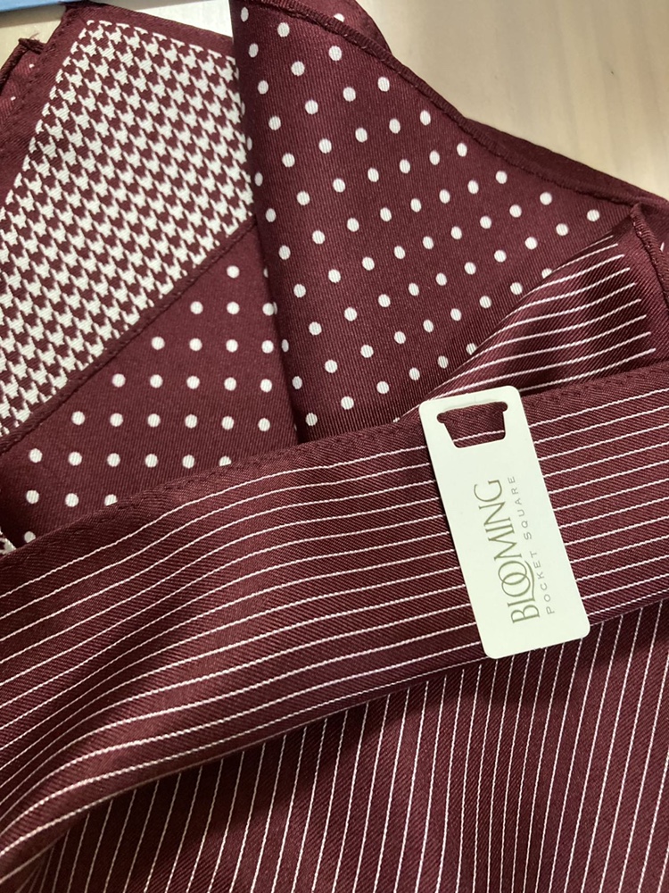 SPOT MADE IN JAPAN BLOOMING SILK SILK MENS SUIT POCKET TOWEL SMALL SQUARE SCARF DECORATION EXQUISITE AND ELEGANT