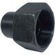 Hydraulic transition joint pressure gauge internal thread welding joint hexagonal loose joint joint nut carbon steel pipe joint