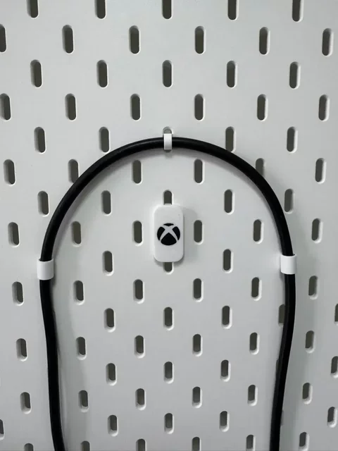 3D printing is suitable for IKEA SKADIS hole board accessories power cord data cord storage