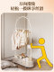 Creamy style children's floor-standing bedroom clothes hanger living room home removable coat rack metal hanging bag storage rack